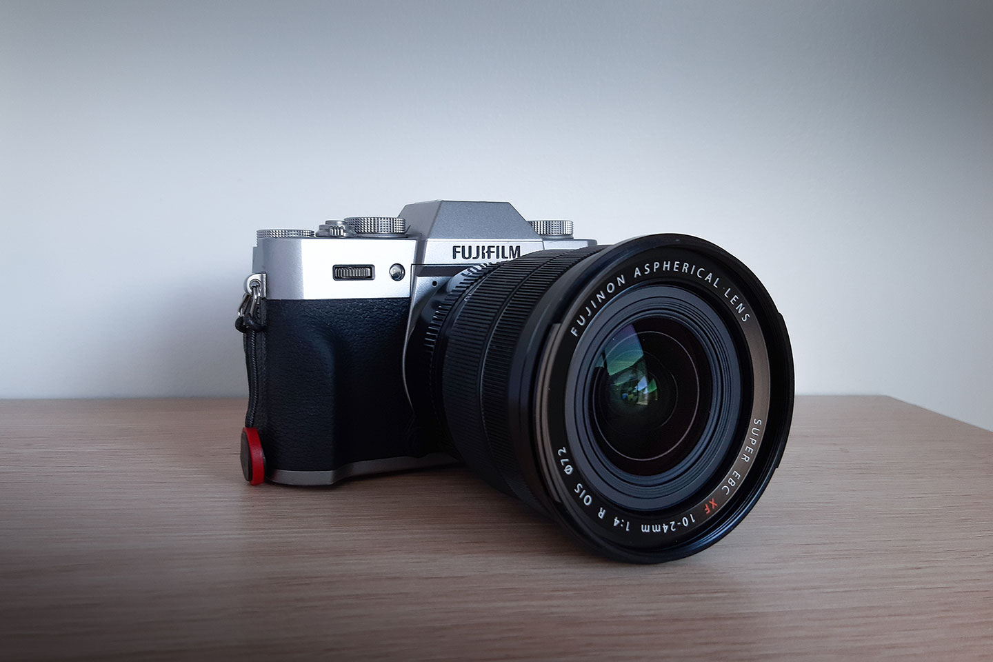 A Fujifilm X-T30 mirrorless camera with an 10-24mm wide angle lens which I believe is a great addition to any travellers photography equipment list.